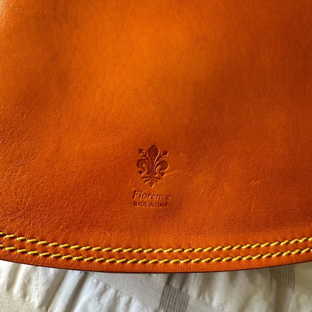 Genuine leather   bag from Florence- Italy